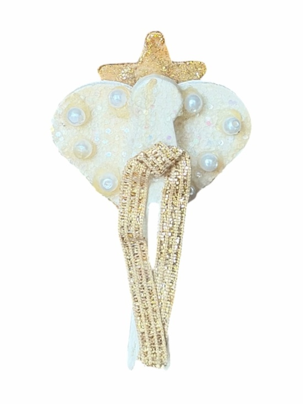 Vintage Country Craft Angel Clothespin Brooch Pin